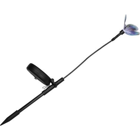 Lampes solaires à fibre optique LED étanches à 7 couleurs changeantes, étanches, en forme de papillon, pour jardin ou pelouse.-AquaForge (1/5)