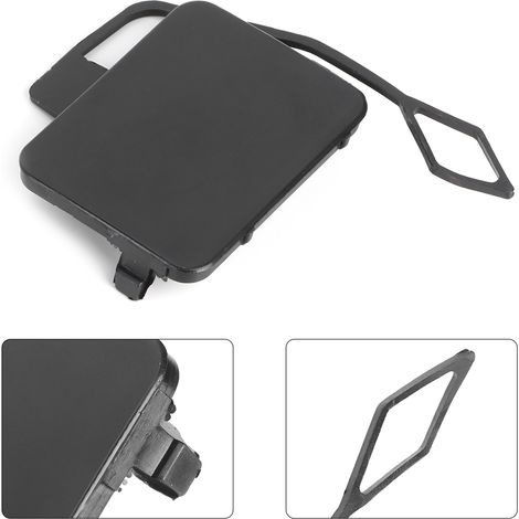Cache-crochet de remorquage de pare-chocs avant 51117167575 Compatible avec BMW Série 3 E90 / E91 2005-2008 (1/5)