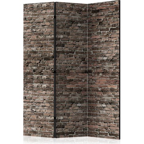 Paravent 3 Volets "Old Brick" 135x172cm (1/2)