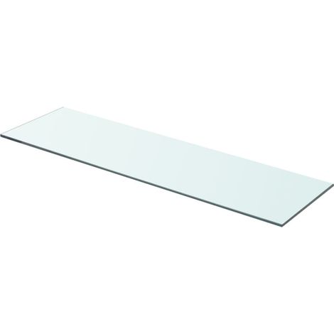 vidaXL Mensola in Vetro Trasparente 70x20 cm