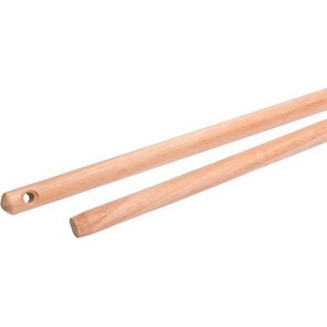 Manche à balai cantonnier - Type 1 - Long 1,40m Ø28 - 9751 (1/2)