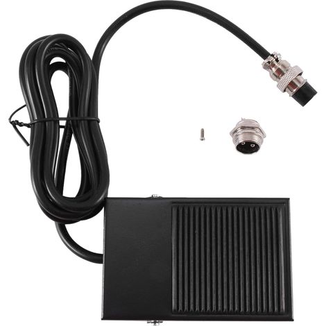 2 Pins Foot Pedal Power Controller Switch Mains pour TIG ATGW Plasma Cutting Cutter Welder Spot (2 Pins) (1/5)