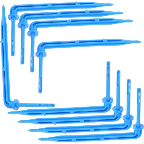 Dripper Arrow - 100 x 43 mm - Blue Plastic Drip Irrigation Stake - For Greenhouse Garden Indoor Plants - 50 Pieces