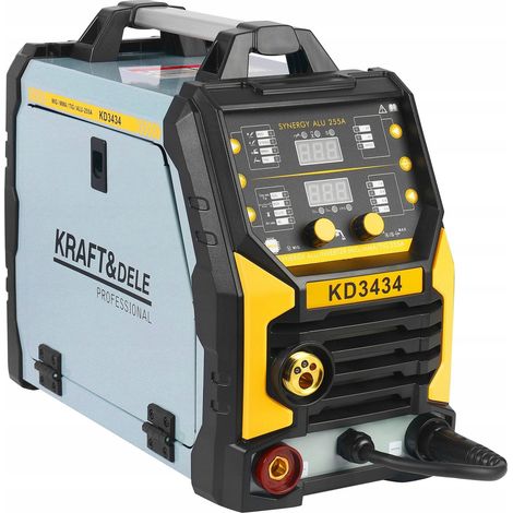 Aluminium Synergy 255A Inverter-Schweißgerät MIG MMA TIG Migomat KD3434 (1/5)