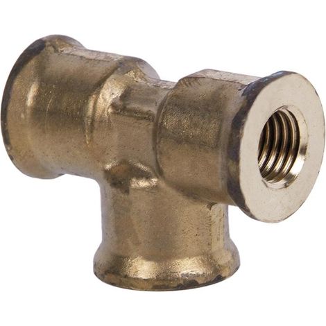 COFAN t + a5 central r  - rosca 16 x 1,5 , T roscada raufoos con 2 entradas roscadas y una entrada central en P5 giratoria. Posibilidad de roscas en 12x1,5, 16 x 15 (1/4)