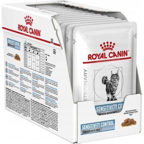Royal Canin Vet Sensitivity Contr Poulet 12 x 85 g (1/2)