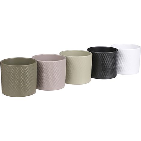 1 Vaso in ceramica Era colori assortiti ø13,5x12,5cm
