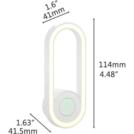 Lampe Anti Moustiques Électrique Ultrasons avec Veilleuse LED - Répulsif Insectes Murale (1/5)