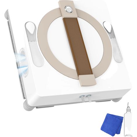 Robot aspirador de ventanas, succión de 3200 Pa, control remoto, blanco-cuadrado 3200Pa (1/2)