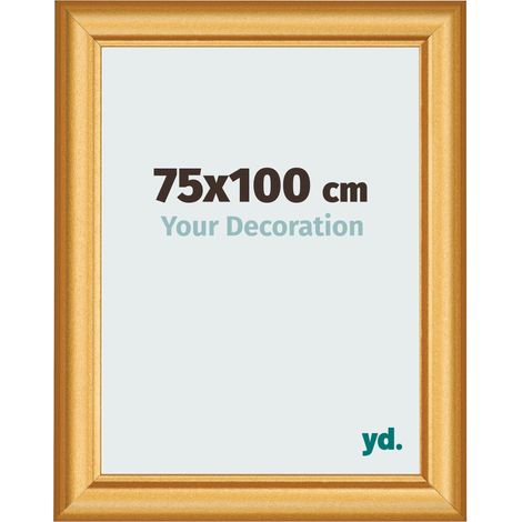 yd. - Cadre photo 75x100 - Or Mat - MDF - Lazio