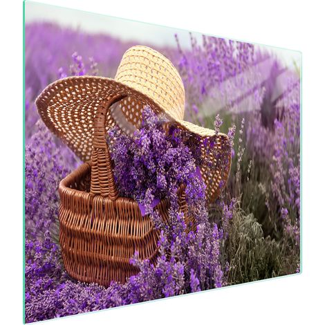 TABLA DE CORTAR DE VIDRIO 52x30 LAVANDA (1/5)
