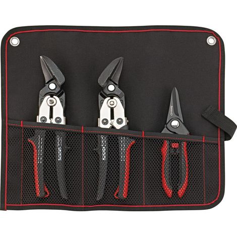 FORMAT Blechscherensatz 3-teilig in Rolltasche (1/4)