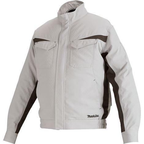 Makita – Blouson ventilé haute visibilité 10,8V/14,4V/18V – Ventilation 3 vitesses – 5 poches – USB pour recharge – DFJ213ZXL