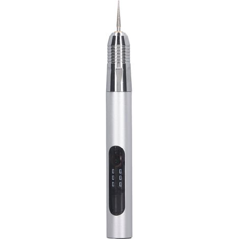 Mini meuleuse électrique rechargeable réglable, petite polisseuse à ongles électrique alimentée par batterie au lithium, stylo à graver électrique, stylo à polir, stylo à lettrage, machine à meuler (1/5)