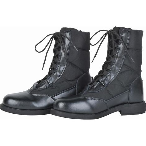 Stivaletti Jodhpur equitazione invernale in pelle modello Alaska: 41, nero 9100