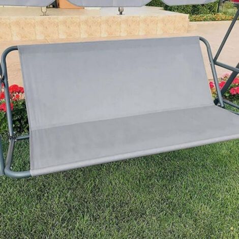 cm Housse de Siège Balancelle Toile Jardin Imperméable Couverture Balançoire Coupe-Vent 1PCS 138x50x50 Gris (1/5)