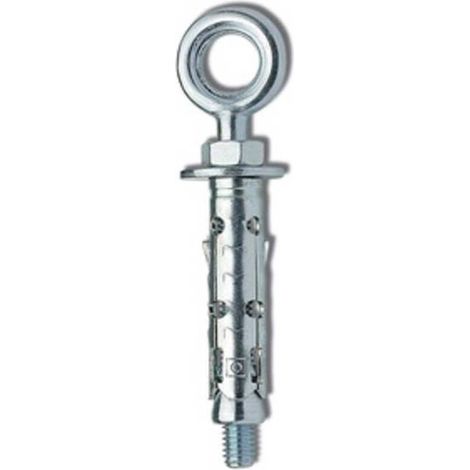 25 x ELEMATIC TASSELLO LE OC 8 ACCIAIO OCCHIOLO CHIUSO