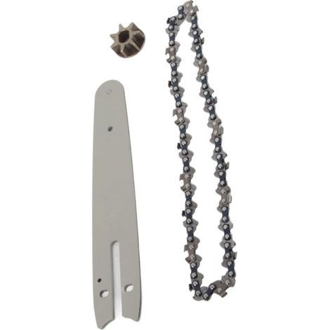 FENOPLASTICAEnsemble de Guide-chaîne et Chaîne 186mm pour Scie à Branches Électrique Portable Mini Scie à Chaîne -KZQ (1/5)