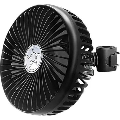 Ventilateur Voiture USB Portable Avec Ventouse Pour Siège (1/5)