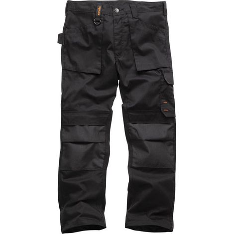 Scruffs Pantalon de travail noir Taille 38 S confortable et robuste (1/5)