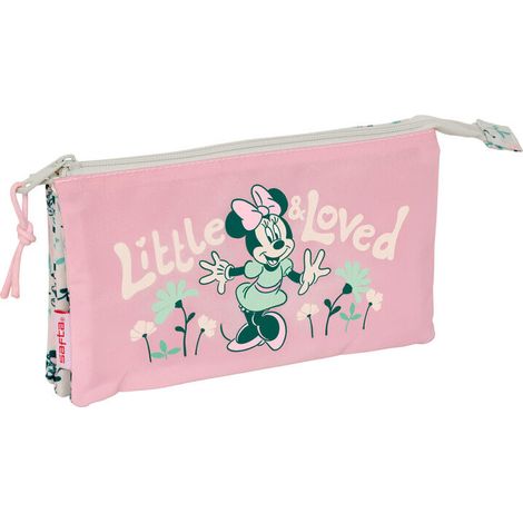 Portatodo Minnie Mouse Minty Rosa 22 x 12 x 3 cm