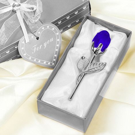Rose Préservée - Cadeau Romantique avec Lumière LED - Pour Mariage Saint-Valentin Anniversaire - 1 Pièce (1/5)