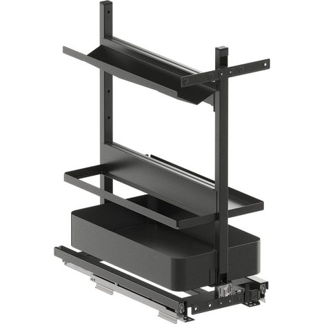VS SUB Larder Clean Bake Unterschrank - Schrankorganizer Set KB 300mm, Stahl pulverbeschichtet lava (1/3)