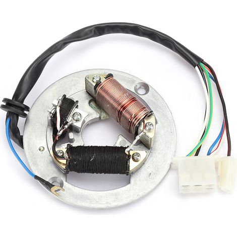 Accessoires pour plaque de stator de magnéto d'allumage à double bobine pour motos et vélos Yamaha PW80 (1/5)