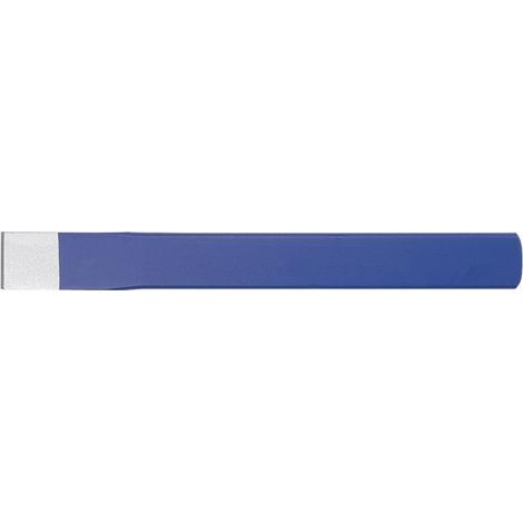 Burin à fendre longueur totale 240 mm l. de lame 26 mm plat acier chrome-vanadium autotrempant PROMAT (1/2)