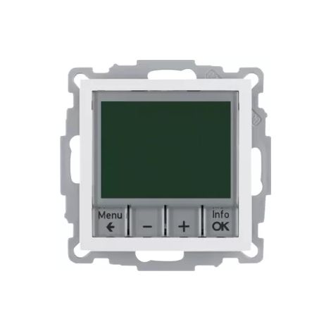 Berker Digitale Unterputz-Thermostat polarweiß 230 V (1/2)