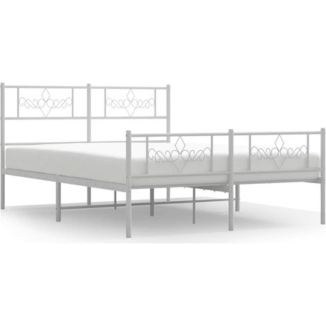 Maison Exclusive - Estructura cama sin colchón con estribo metal (1/5)