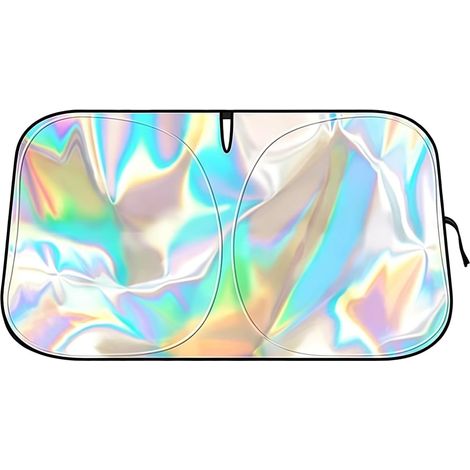 Folding sunshade for car windshield - 145 x 82 cm (1/5)