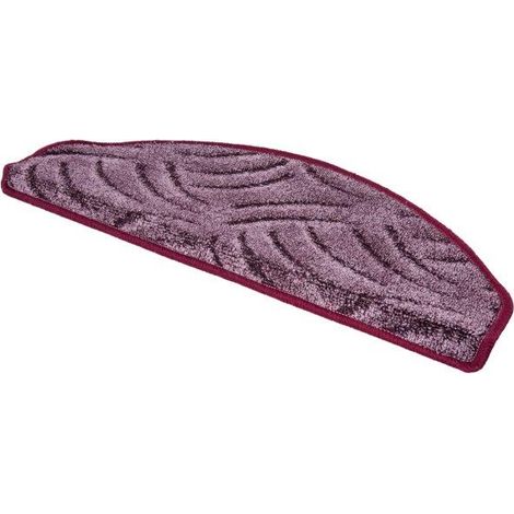 Stufenmatte Amberg aubergine, 28 x 65 cm Stufenmatten
