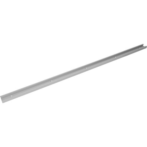 Gabarit de rail d'onglet à rainure en T en alliage d'aluminium, outil de menuiserie pour dalles coulissantes non poreuses (800 mm)
