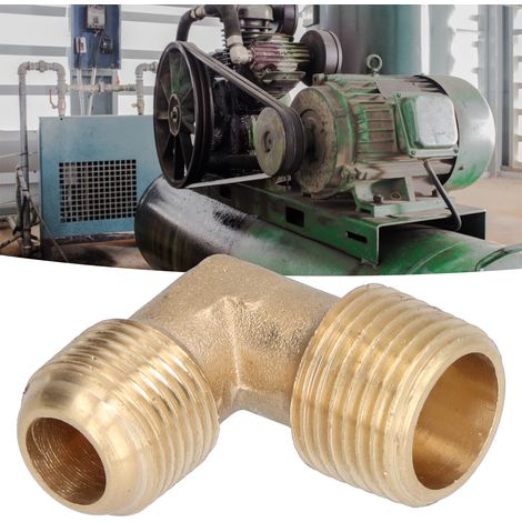 Geräuscharmer, ölfreier Winkelpumpenkopf für 1100-W-/1500-W-Luftkompressoren, Luftpumpenzubehör, Kupferbogen (1/5)