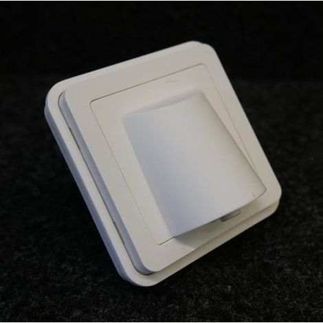 CUBYKO SORTIE DE CÂBLE ASSOCIABLE BLANC (WNA155B) HAGER HAG WNA155B (1/2)