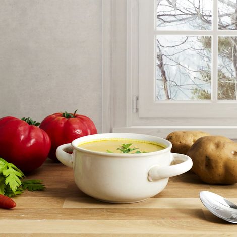 Bol A Soupe Gres Du Temps (1/4)
