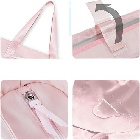 sac portable voyage r femme avec compartiment ordinateur portable, idéal les voyages du week end et (1/5)