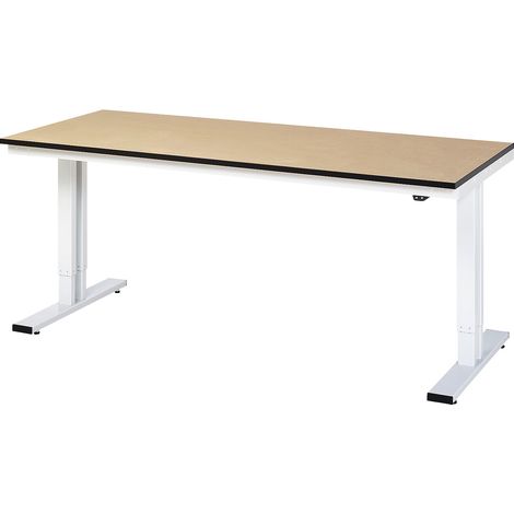 Établi adlatus RAU 300 réglable en hauteur électriquement Plan de travail MDF 2000 mm x 800 mm (1/4)