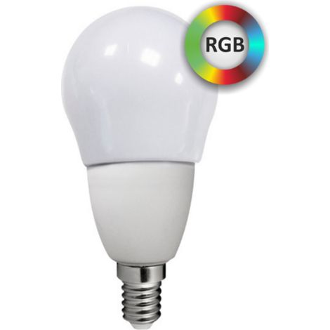 Lampadina Smart LED E14 G55 4,5W 350lm 3000K RGB Polux (1/4)