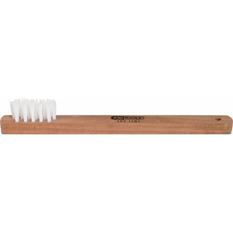 KS Tools - Brosse nylon pour nettoyage des têtes de fraisage - 152.1181