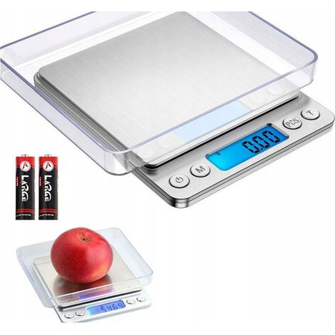 BÁSCULA DE COCINA DE PRECISIÓN PARA JOYEROS (GRAMOS)