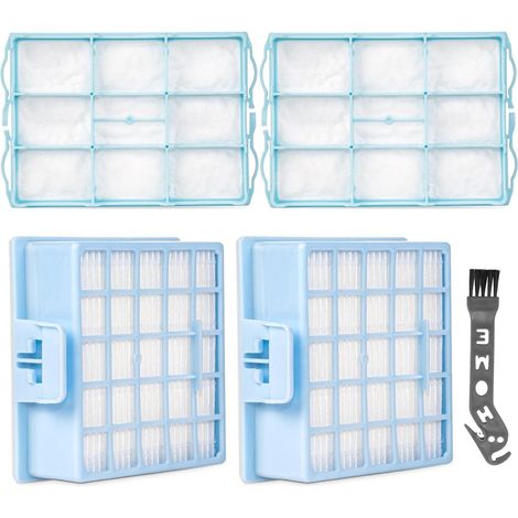 HEPA Filter 2x Motorschutzfilter für Siemens VS06G VS06B VSZ3 (1/5)