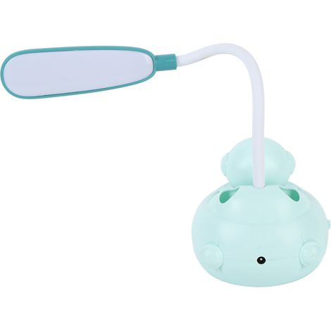 Lampe de bureau LED flexible à 360° avec protection oculaire, rechargeable par USB, pour la maison, la chambre et le bureau (1/5)