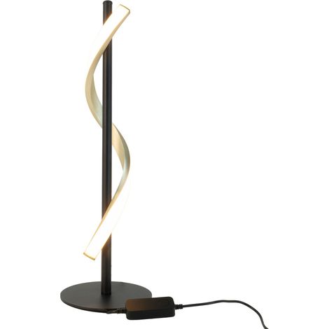 Lampe de table Conaprato noir avec or - 902137 (1/3)