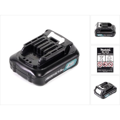 Batterie pour outil sans fil  10.8V 1.5Ah - MAKITA BL1015 (1/5)