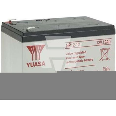 Hückmann Bleiakku 12V 12Ah Yuasa NP12-12 108373