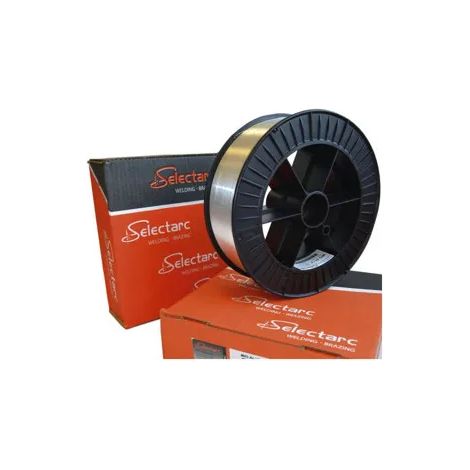 Alambre de soldadura select arc almg5 1.0mm 6kg resistencia