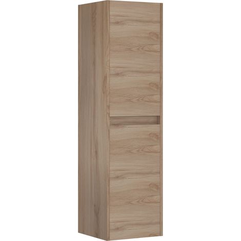 Mobile da bagno "Side 40" - 40 x 27 x 138 cm - Rovere (1/5)