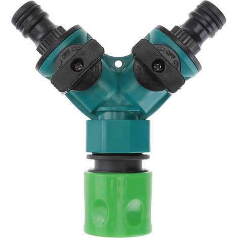 Connecteurs de dérivation en plastique pour l'arrosage du jardin (lot de 3) (1/5)